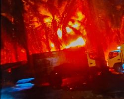 Kebakaran Sumur Minyak Lagi-lagi Terjadi, Integritas Kapolsek Keluang dan Kapolres Muba Baru Diuji