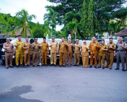 Bupati Muba Cek Fisik Puluhan Kendaraan Operasional Desa