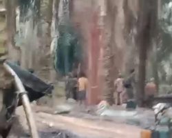 Sumur Minyak Meluing Diduga di Kecamatan Keluang Diduga Milik “Eko” Oknum Anggota Polda Sumsel