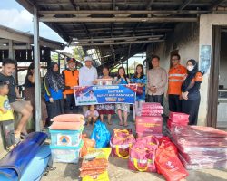 BPBD Muba dan Dinas Sosial Salurkan Bantuan kepada Warga Terdampak Kebakaran di Kecamatan Sekayu