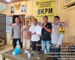 Polisi Fasilitasi Problem Solving Warga Desa Lubuk Bintialo, Masalah Diselesaikan Secara Kekeluargaan