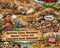 Tuntutan Publik Desak APH Tutup Tambang Galian C Milik “PRY” di Desa Simpang Sari