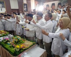 Acara Syukuran HUT Partai Gerindra Ke – 18, Ratu Dewa Apresiasi Solidaritas Sosial Gerindra ke Masyarakat