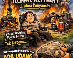 Kasat Reskrim Polres Muba Tak Berdaya Beberapa Kasus Kebakaran Sumur Minyak Ilegal Selama Menjabat Belum ada yang Terungkap