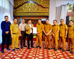 Bupati Muba HM Toha Tohet Paparkan dan Serahkan Usulan BKBK 2026 ke Gubernur Sumsel