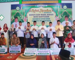 Safari Ramadhan Pemkab Muba Hadir di Tebing Bulang, Wabup Ajak Warga Bangun Daerah Bersama