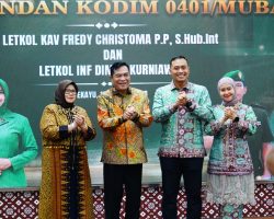 Pergantian Dandim 0401/Muba, Bupati Toha Harap Sinergi TNI dan Pemkab Muba Semakin Kuat