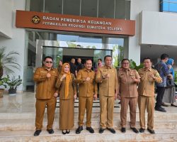 Wabup Rohman Serahkan LKPD Muba ke BPK Sumsel