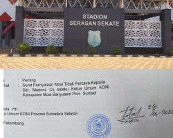 Ajukan Mosi Tidak Percaya, Sejumlah Pengurus Cabor Minta Pelaksanaan Raker dan Musorkab KONI Muba Ditunda