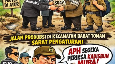 Potret Dugaan Korupsi di Bumi Serasan Sekate, Proyek Jadi Ladang Cuan Bagi Pejabat Nakal