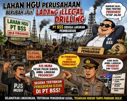 Ketua PJS Muba Minta Tertibkan dan Tutup Aktivitas Pengeboran Minyak di Lahan HGU PT BSS
