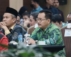 Antusias Ikuti Bimtek ASWAKADA , Wabup Rohman Serap Strategi Nasional Percepat Muba Maju 
