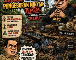 Potensi Kerugian Negara, PJS Muba Desak APH Tertibkan Pengeboran Minyak Ilegal Milik Benu di Hutan Kawasan