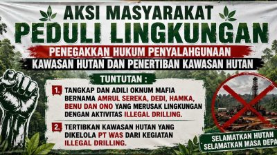 D, AS, H, B, dan O Diduga Dalangi Pengeboran Minyak di PT WAS Batang Hari Leko