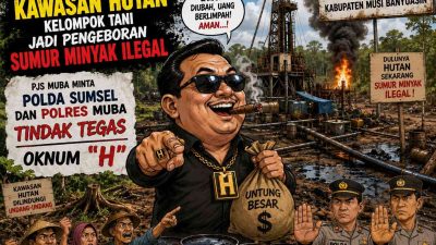 PJS Muba Desak Polda Sumsel dan Polres Muba Periksa “H” Diduga Alih Fungsi Kawasan Hutan