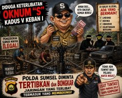 Diduga Kadus V Desa Keban 1 Turut Serta Rusak Lingkungan, Diduga Lakukan Pengeboran Minyak Ilegal Tanpa Izin