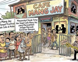 Diduga Cafe Mang Jay Sediakan Wanita Malam, PJS Pertanyakan Izinnya !!