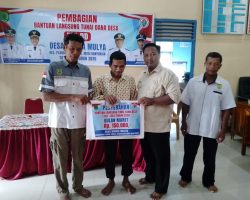 Pemdes Warga Mulya Salurkan BLT – DD Periode Bulan Maret Tahun Anggaran 2026