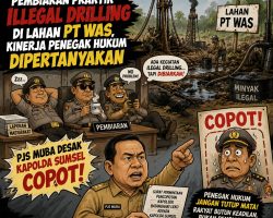 Marak Pengeboran Minyak Ilegal di Lahan PT WAS, Ketua PJS : Copot Saja Kapolsek BHL