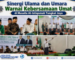 Sinergi Ulama dan Umara Warnai Kebersamaan Umat di Musalla Al-Istiqomah Tungkal Jaya