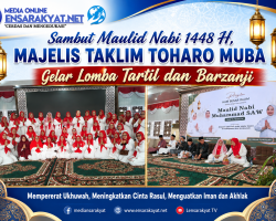 Sambut Maulid Nabi 1448 H, Majelis Taklim Toharo Muba Gelar Lomba Tartil dan Barzanji