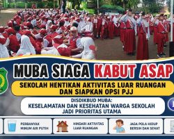 Muba Siaga Kabut Asap, Sekolah Hentikan Aktivitas Luar Ruangan dan Siapkan Opsi PJJ