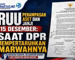 RUU Perampasan Aset dan Janji 15 Desember: Saat DPR Mempertaruhkan Marwahnya