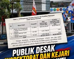 Publik Desak Inspektorat dan Kejari Muba Tindaklanjuti Temuan BPK di Dispopar