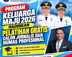 Program Keluarga Maju 2026 Hadirkan Pelatihan Gratis Calon Jurnalis dan Humas Profesional