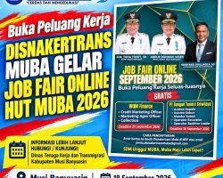 Buka Peluang Kerja Disnakertrans Muba Gelar Job Fair Online Hut Muba 2026