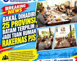 Bakal Dihadiri 25 Provinsi, Batam Terpilih Jadi Tuan Rumah Rakernas PJS
