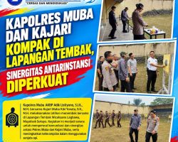 Kapolres Muba dan Kajari Kompak di Lapangan Tembak, Sinergitas Antarinstansi Diperkuat