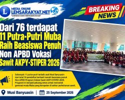 76 Generasi Muda Sumsel Diberangkatkan ke Jogja Kuliah Beasiswa Penuh SDMP-BPDP 2026