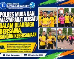 Polres Muba dan Masyarakat Bersatu dalam Olahraga Bersama, Bangun Kebersamaan