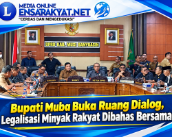 Bupati Muba Buka Ruang Dialog, Legalisasi Minyak Rakyat Dibahas Bersama