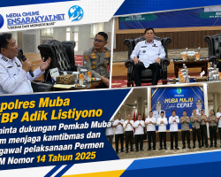 Bupati Toha Siap Bersinergi dengan Polres Muba Kawal Kamtibmas dan Legalitas Sumur Minyak