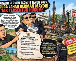 Berdalih Permen ESDM 14 Tahun 2025, Diduga Lahan Herman Mayori Tak Tersentuh Hukum!
