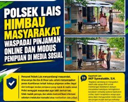 Polsek Lais Himbau Masyarakat Waspadai Pinjaman Online dan Modus Penipuan di Media Sosial