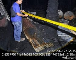 Illegal Refinery Terbakar di Keluang, Polisi Pastikan Tidak Ada Korban Jiwa