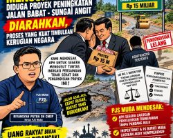 Mencurigakan, Diduga Proyek Peningkatan Jalan Babat – Sungai Angit Diarahkan: PJS Muba Desak APH Usut Tuntas