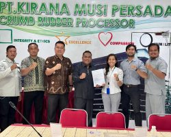 Pastikan Hak 33 Pekerja Terperhatikan, Kadisnakertrans Muba Kunjungi PT Kirana Musi Persada